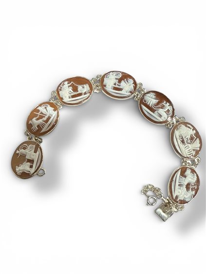 Bracelet Mandile 1922 Femme Cammei antichi in Argent Conchiglia 2MBRCM9 - 2MBRCM9